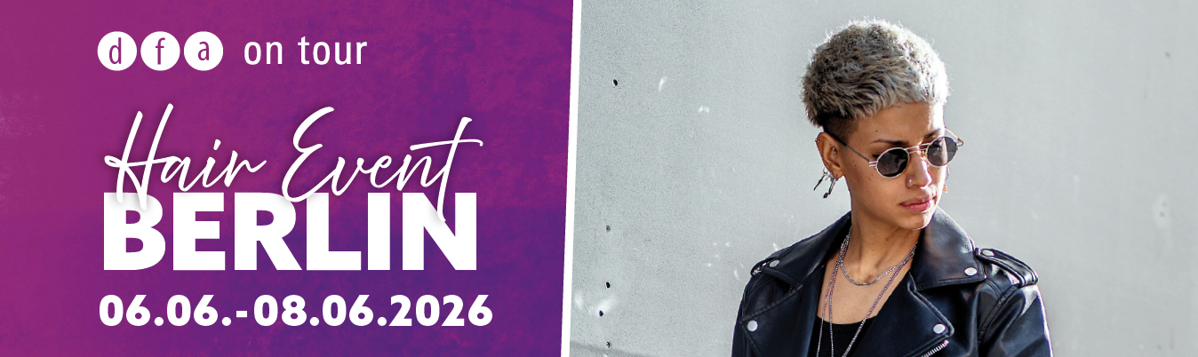 Werbebanner des dpa on tour Hair Events im Juni 2026