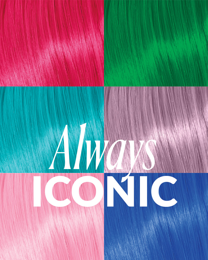 Paul Mitchell Crazy Colors Haarfarbeben - Always Iconic