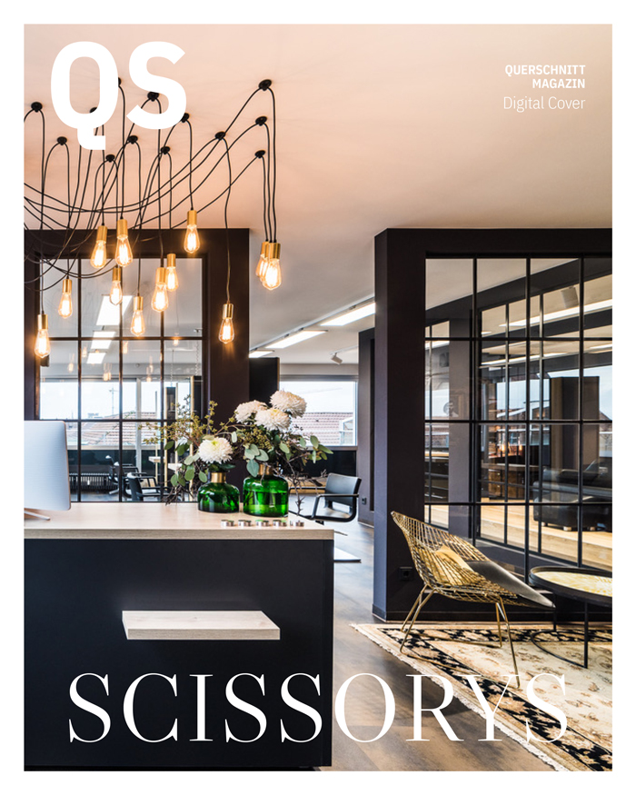 Querschnitt Magazine Cover des Top Friseursalons SCISSORYS in Heilbronn für den Salon des Monats