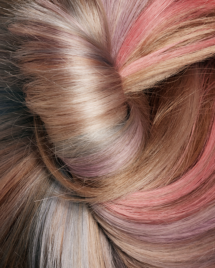 Nahaufnahme von Haaren zu den Trend Haarfarben 2025 von Wella